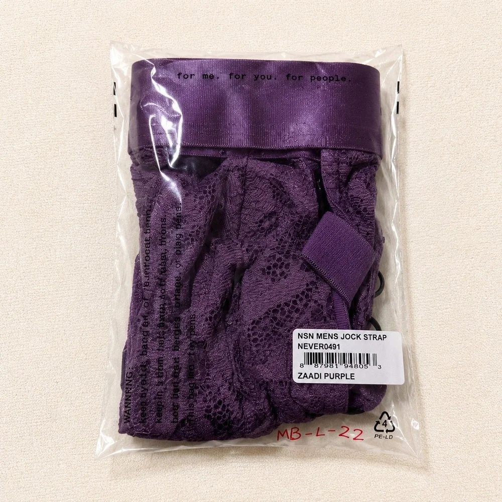 COSABELLA NSN Men's Jock Strap Lace Jockstrap - Size L / NWT